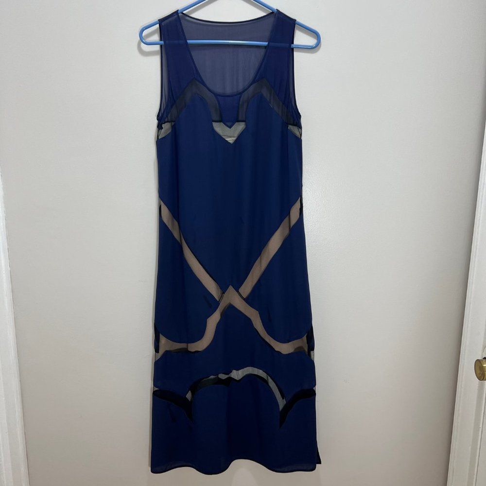 BCBGMaxAzria Runway Magdalena Silk Dress Size XS